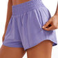 Feathery-Fit Soft High Rise Mesh Liner Shorts with Zip Pocket  2.5''