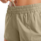 Feathery-Fit Soft Low Rise Mesh Liner Shorts with Zip Pocket 2.5''