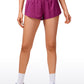 Feathery-Fit Soft Low Rise Mesh Liner Shorts with Zip Pocket 2.5''