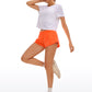 Feathery-Fit Soft Low Rise Mesh Liner Shorts with Zip Pocket 2.5''