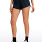 Feathery-Fit Soft Low Rise Mesh Liner Shorts with Zip Pocket 2.5''