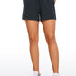 Stretch High-Rise Drawstring Shorts with Pockets 2.5"