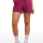 Stretch High-Rise Drawstring Shorts with Pockets 2.5"