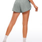 Feathery-Fit Soft High-Rise 2 in 1 Shorts 3''