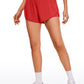 Feathery-Fit Soft High-Rise 2 in 1 Shorts 3''