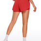 Feathery-Fit Soft High-Rise 2 in 1 Shorts 3''