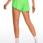 Feathery-Fit Soft High-Rise 2 in 1 Shorts 3''