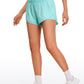 Feathery-Fit Soft High-Rise 2 in 1 Shorts 3''