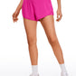 Feathery-Fit Soft High-Rise 2 in 1 Shorts 3''