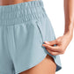 Feathery-Fit Soft Super High Waisted Dolphin Shorts Pocket 3''