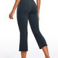 Butterluxe High Waisted Flare Capris 23"