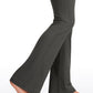 Ribbed High Waist Pocket Flare Leggings 31"