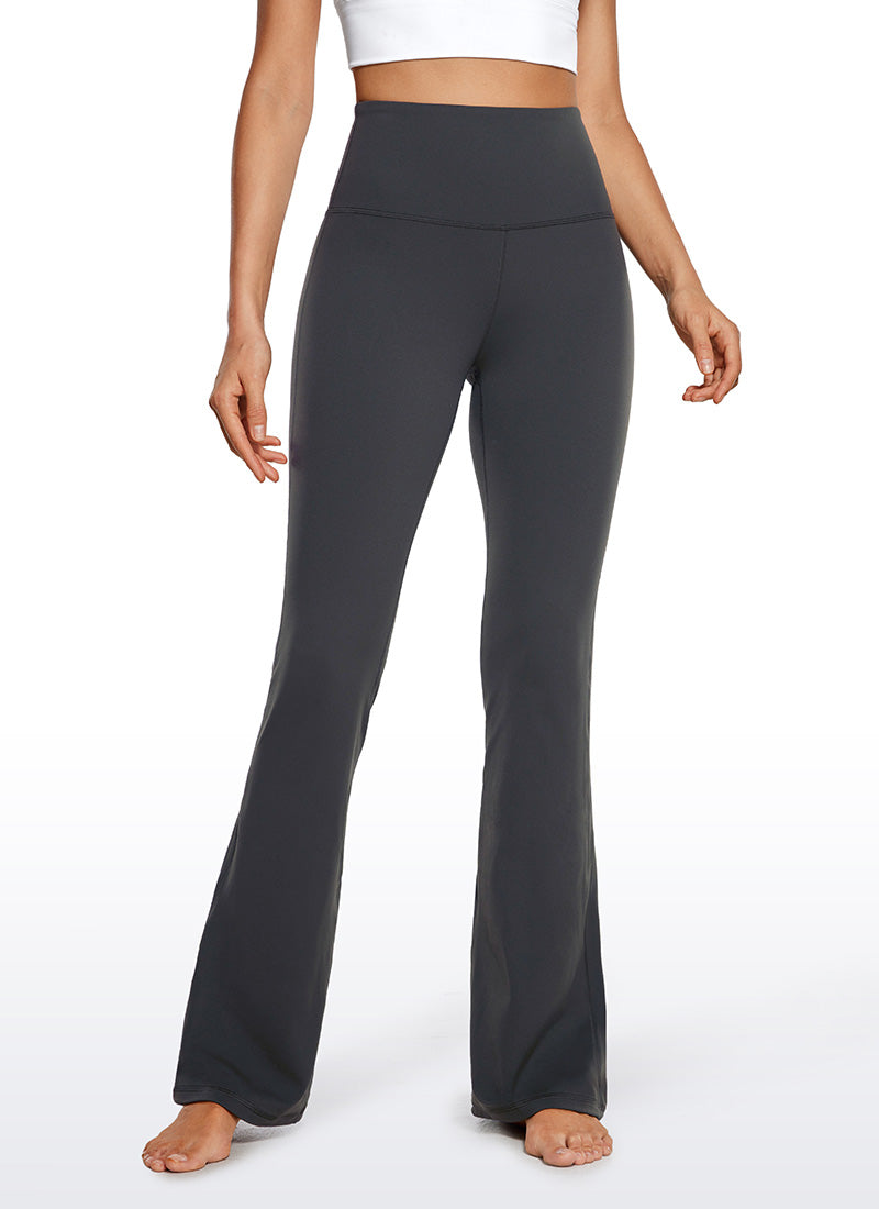 High-Waist Flare Pocket Leggings