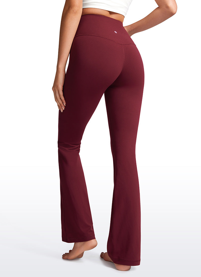 High-Waist Flare Pocket Leggings