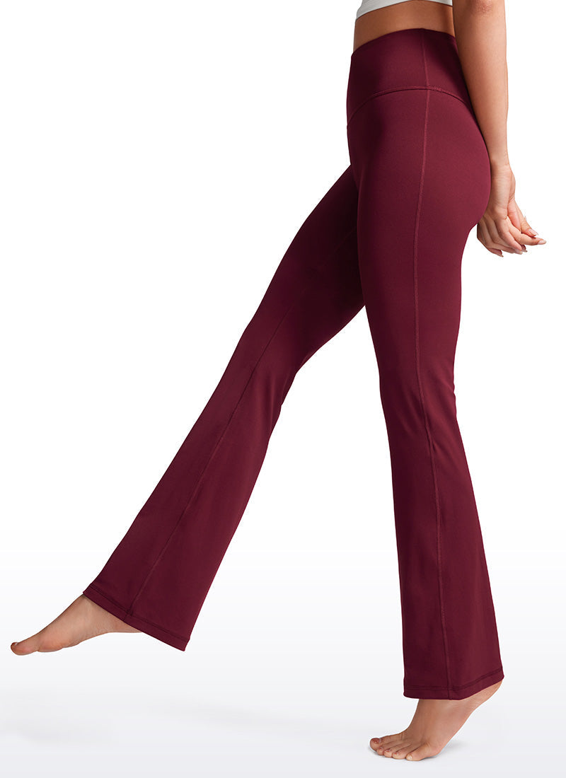 High-Waist Flare Pocket Leggings