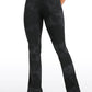 High-Waist Flare Pocket Leggings