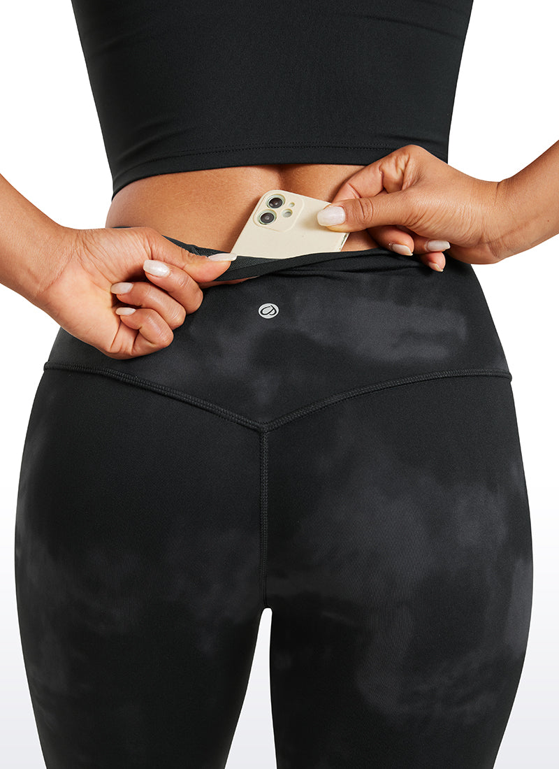 High-Waist Flare Pocket Leggings