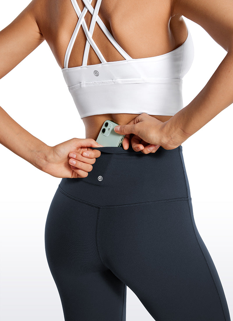 High-Waist Flare Pocket Leggings