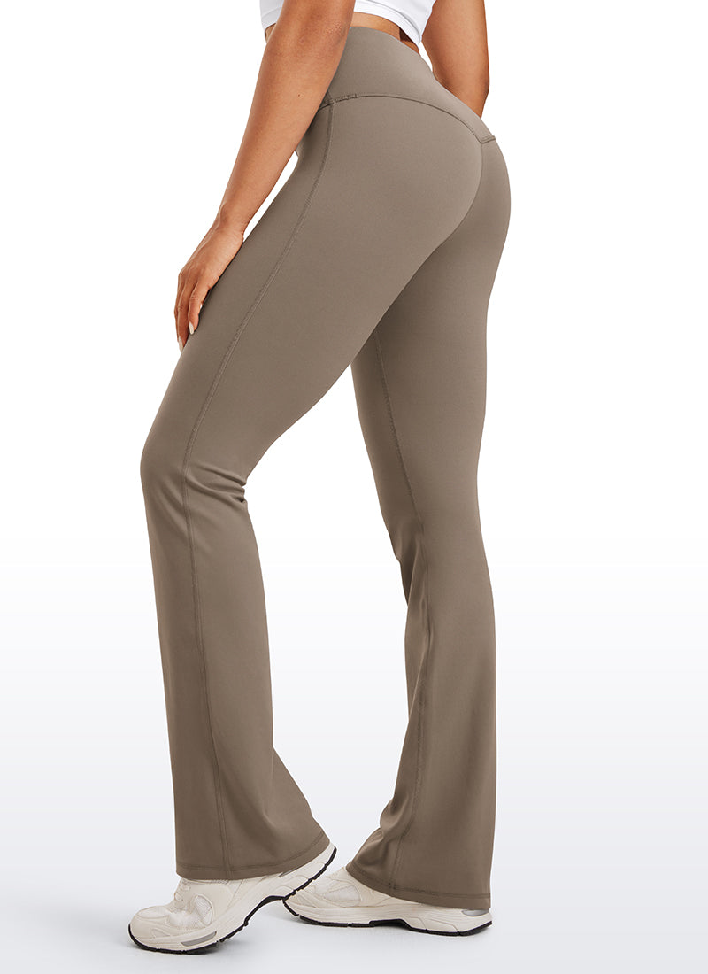 High-Waist Flare Pocket Leggings