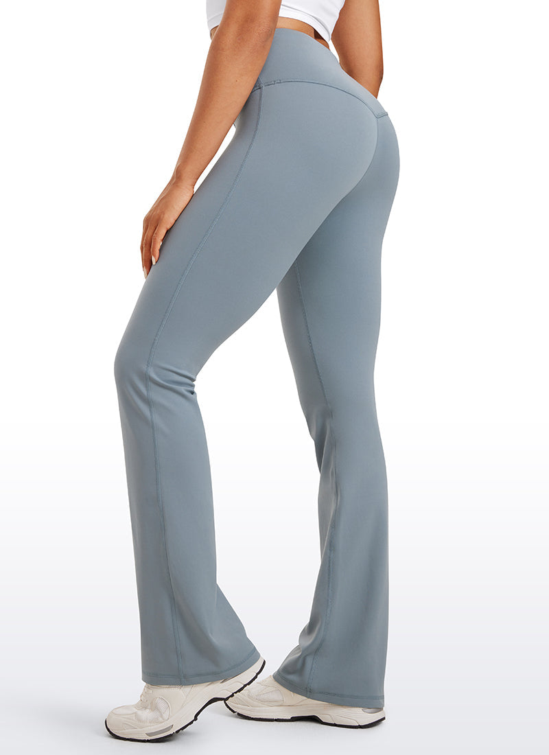 High-Waist Flare Pocket Leggings