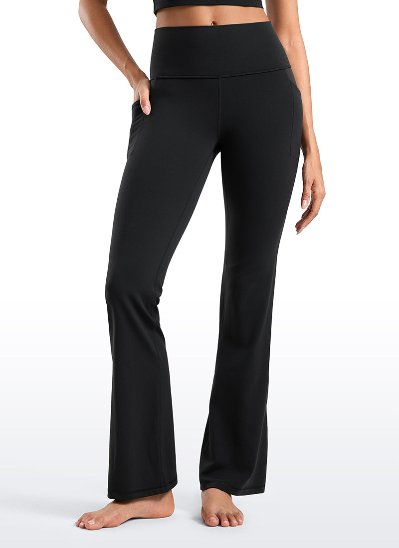 Butterluxe High Waist Flare Side Pocket Leggings 31.5"