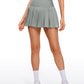 Feathery-Fit Soft High Waist Pleated Tennis Skirt 14''