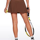 Feathery-Fit Soft High Waist Pleated Tennis Skirt 14''