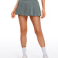 Feathery-Fit Soft High Waist Pleated Tennis Skirt 14''