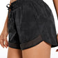 Feathery-Fit Mid-Rise Lined Shorts with Zip Pocket 3''