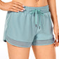 Feathery-Fit Mid-Rise Lined Shorts with Zip Pocket 3''