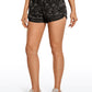 Feathery-Fit Mid-Rise Lined Shorts with Zip Pocket 3''