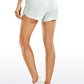 Feathery-Fit Mid-Rise Lined Shorts with Zip Pocket 3''