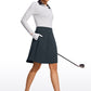 UPF 50+ High Rise Knee Length Tennis Skirts 20''