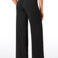 Butterlift High Waisted Wide Leg Pants with Pockets 31"