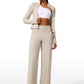 Butterlift High Waisted Wide Leg Pants with Pockets 31"