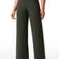 Butterlift High Waisted Wide Leg Pants with Pockets 31"