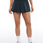 Feathery-Fit Soft High Waisted 2 in 1 Flowy Shorts with Zip Pockets