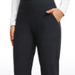 Fleece Lined Soft Workout Joggers with Pockets 27.5"