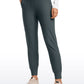 Fleece Lined Soft Workout Joggers with Pockets 27.5"