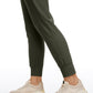 Fleece Lined Soft Workout Joggers with Pockets 27.5"