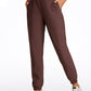 Fleece Lined High Waisted Joggers 28"