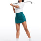 Feathery-Fit Soft High Waist Golf Skirt with Zipper Pocket 14''