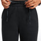 Cotton Fleece Lined Straight Leg Sweatpants 30''