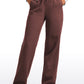 Cotton Fleece Lined Straight Leg Sweatpants 30''