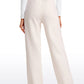 Cotton Fleece Lined Straight Leg Sweatpants 30''