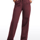 Cotton Fleece Lined Straight Leg Sweatpants 30''