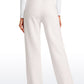 Cotton Fleece Lined Straight Leg Sweatpants 30''