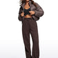 Cotton Fleece Lined Straight Leg Sweatpants 30''