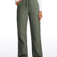 Cotton Fleece Lined Straight Leg Sweatpants 30''