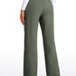 Cotton Fleece Lined Straight Leg Sweatpants 30''